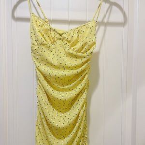 Mini Dress Yellow